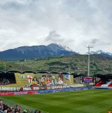 Les animations concoctées par les supporters valaisans lundi face à Schaffhouse.